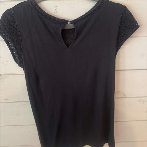 LOFT Ann Taylor Dark Gray Knit Top in XS - Picture 8 of 10